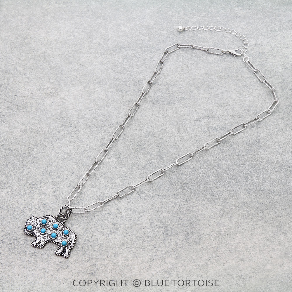 Western Buffalo Necklace