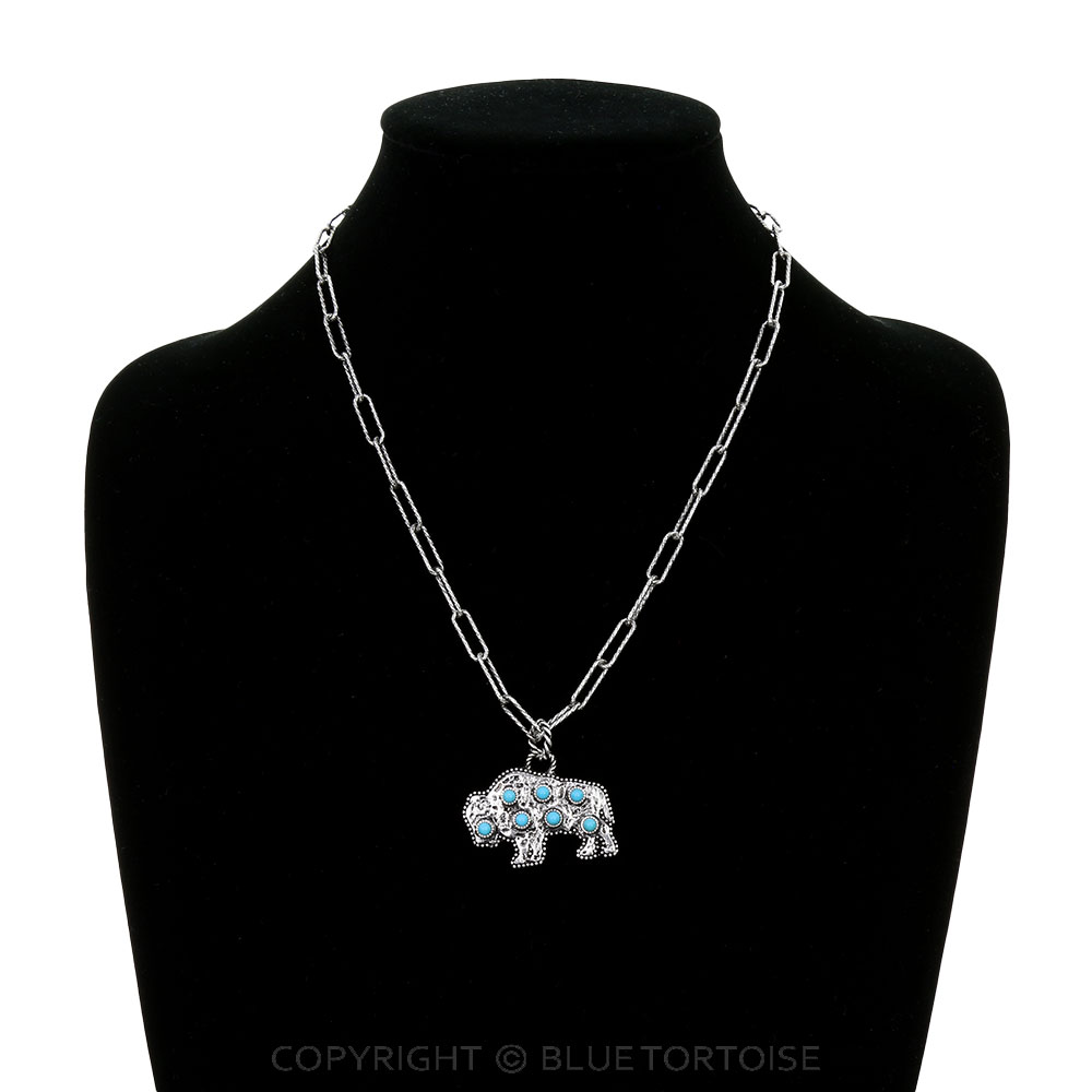 Western Buffalo Necklace - Image 2