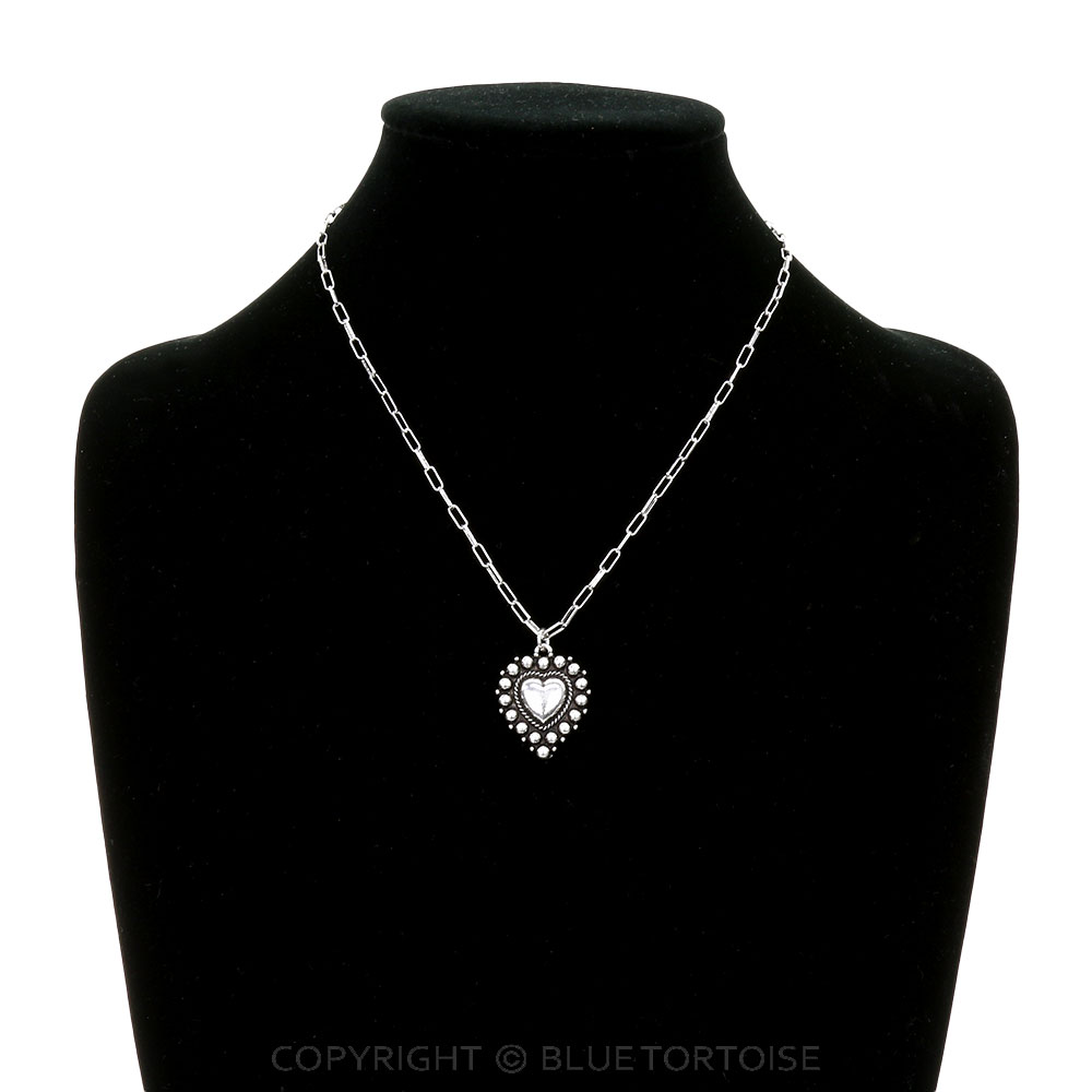 Western Heart Bubble Necklace - Image 2