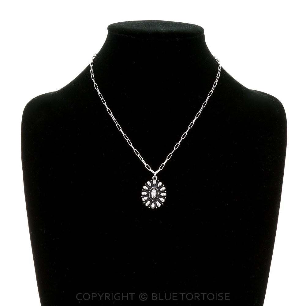 Western Concho Bubble Necklace - Image 2