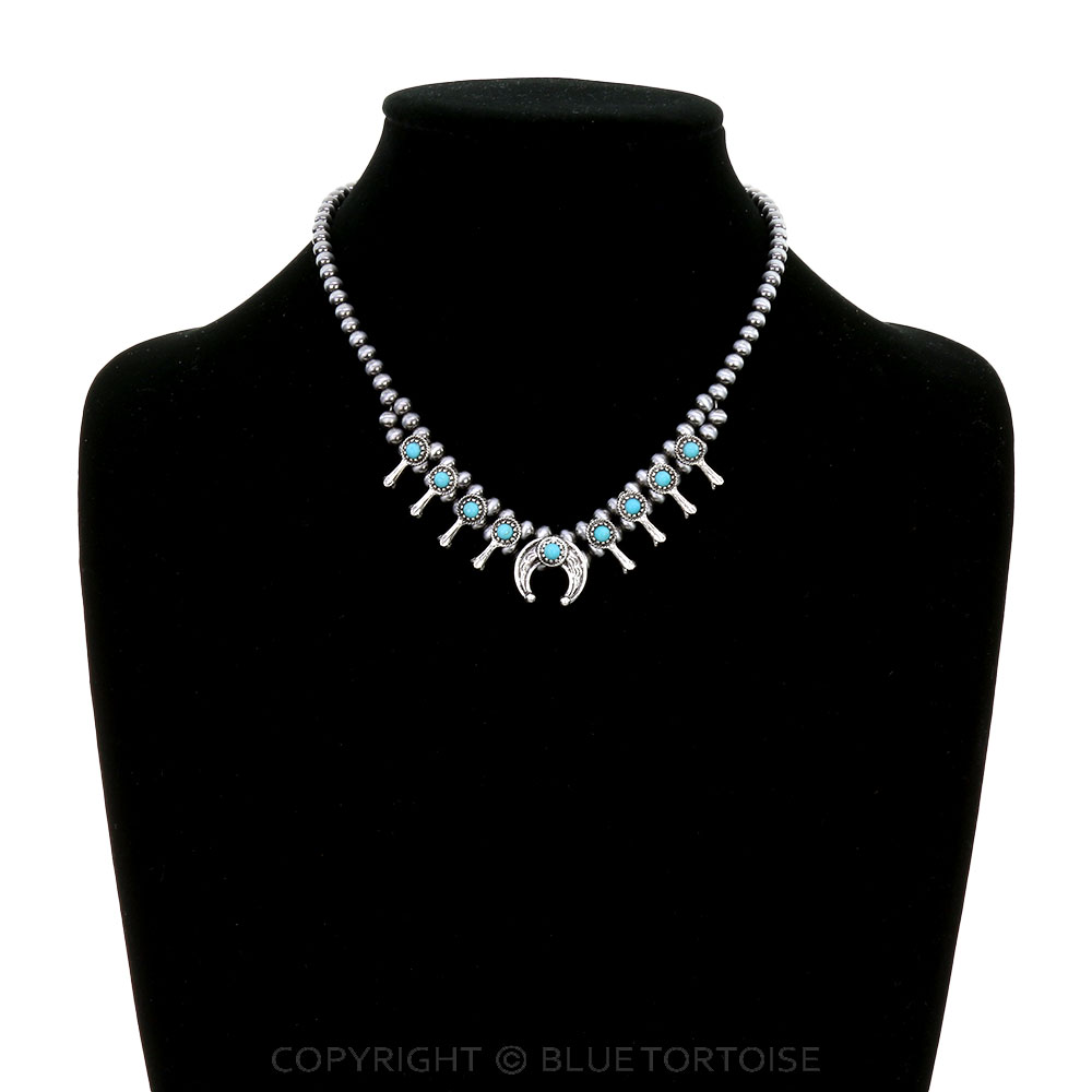 Western Small Squash Blossom Necklace - Image 2