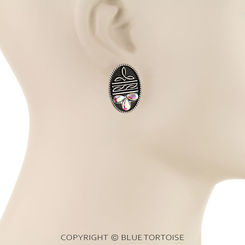 6 Pair Western Style Mix Earring Set - Image 2