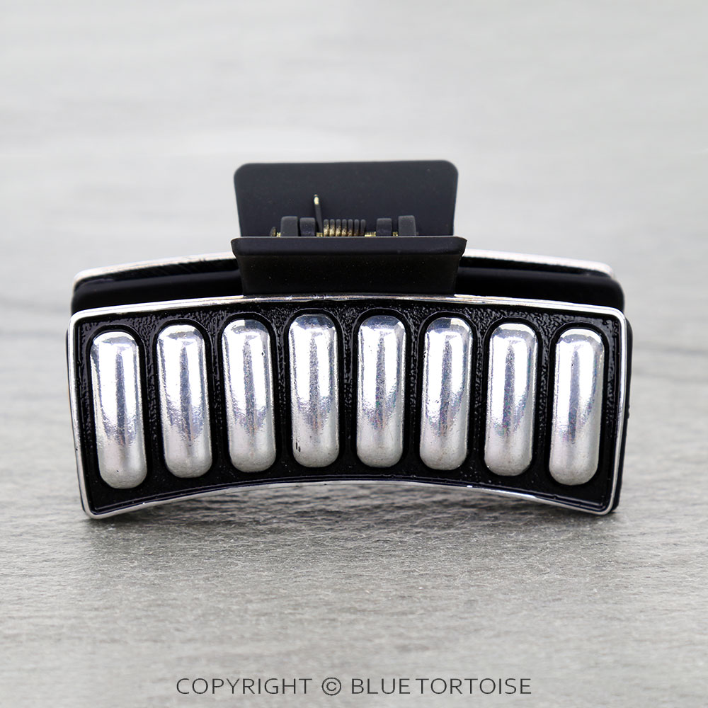 Western Bubble Bar Metal Hair Claw Clip - Image 2