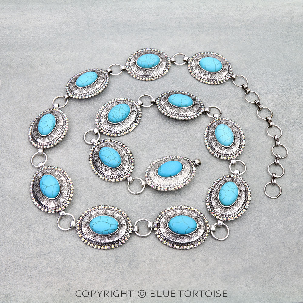 Western Concho Stone Belt