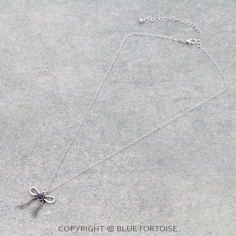Western Rope TXR Bow Necklace