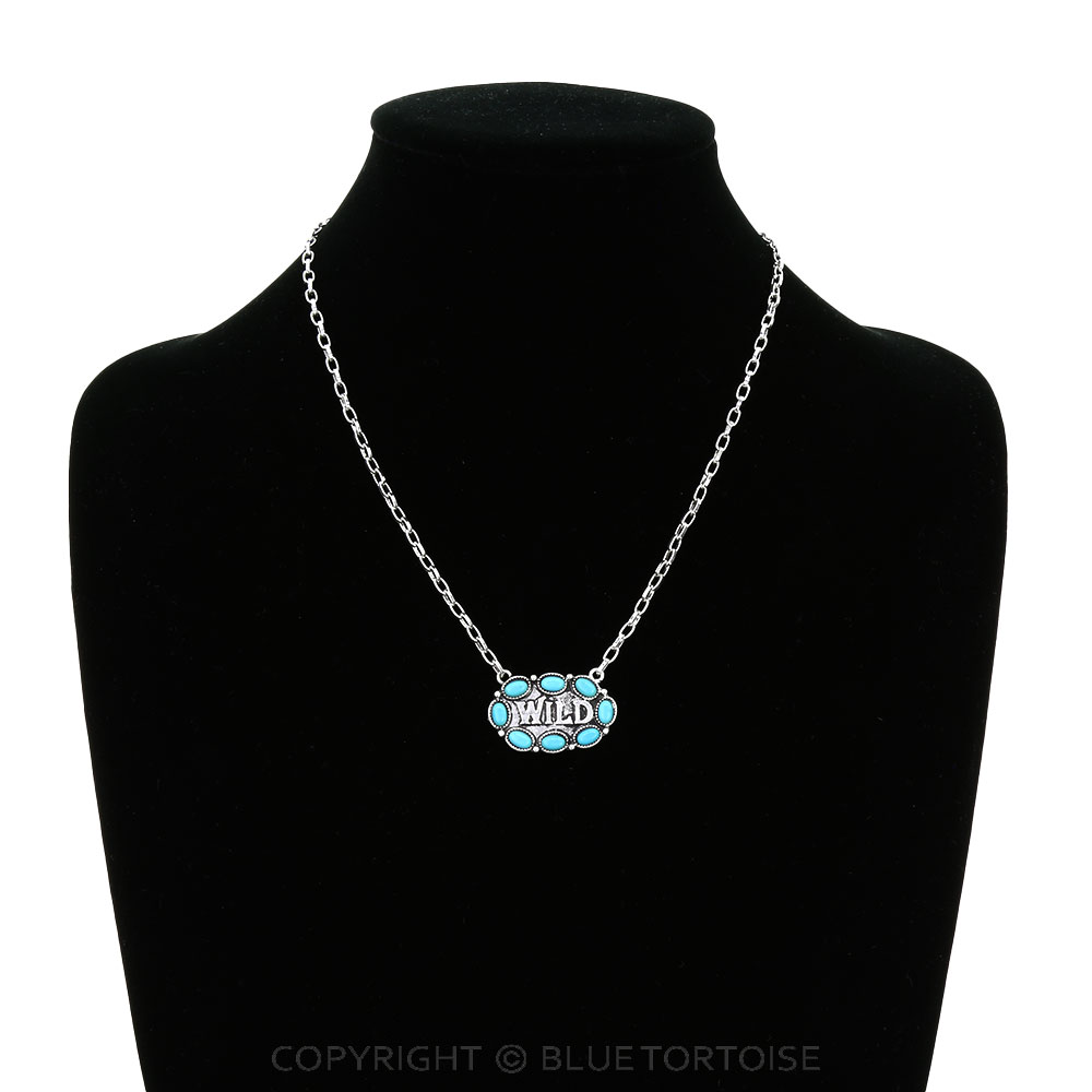 WILD Typography Necklace - Image 2