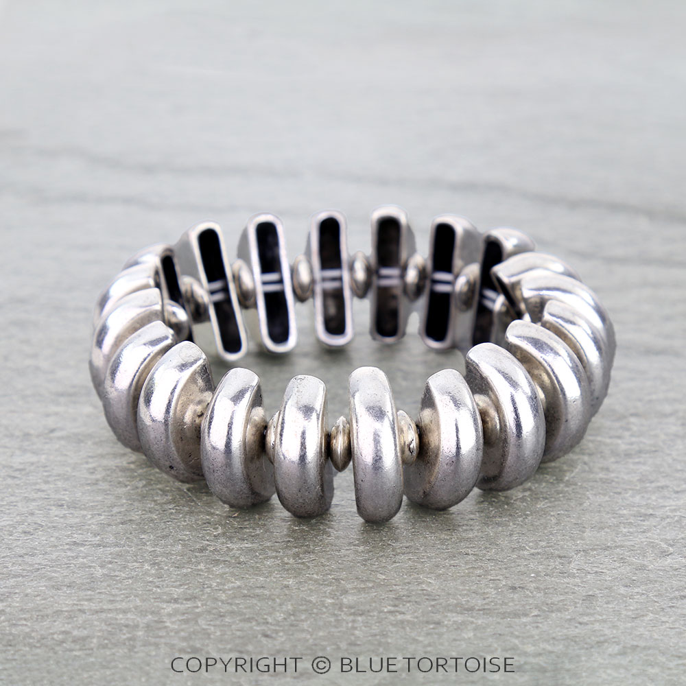 Western Bubble Ball Stretch Bracelet