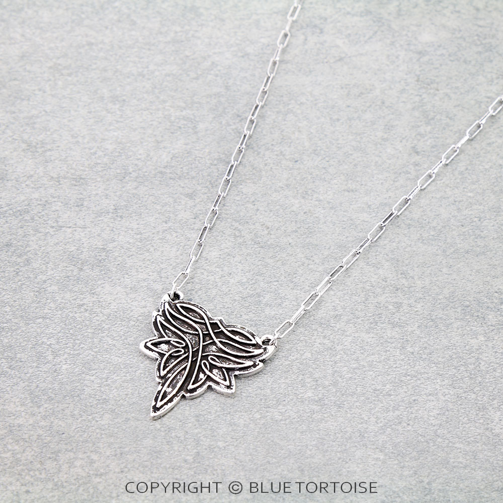 Western Boot Stitch Necklace
