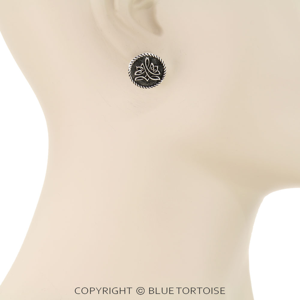 3 Pair Western Boot Stitch Earring Set - Image 4