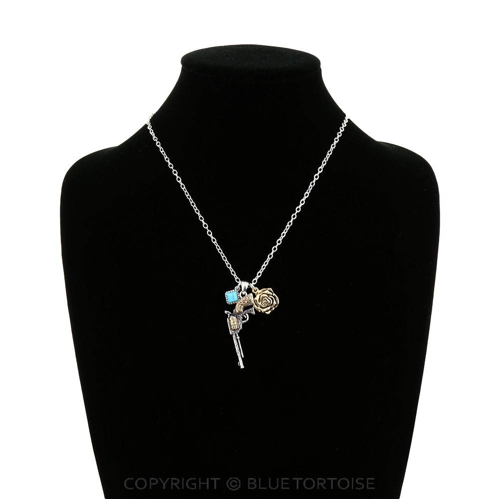 Western Gun Necklace - Image 2