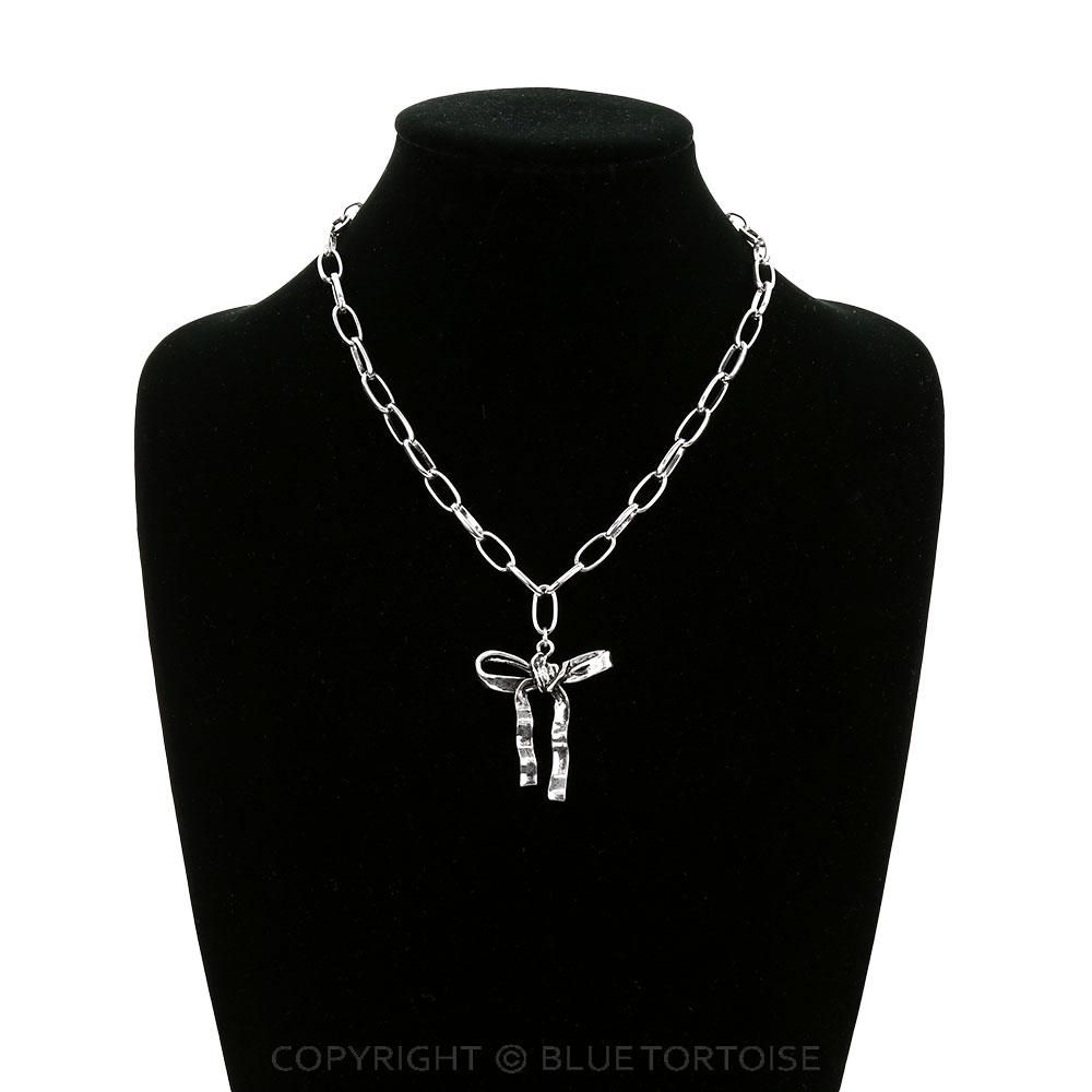 Western Bow Chain Necklace - Image 2