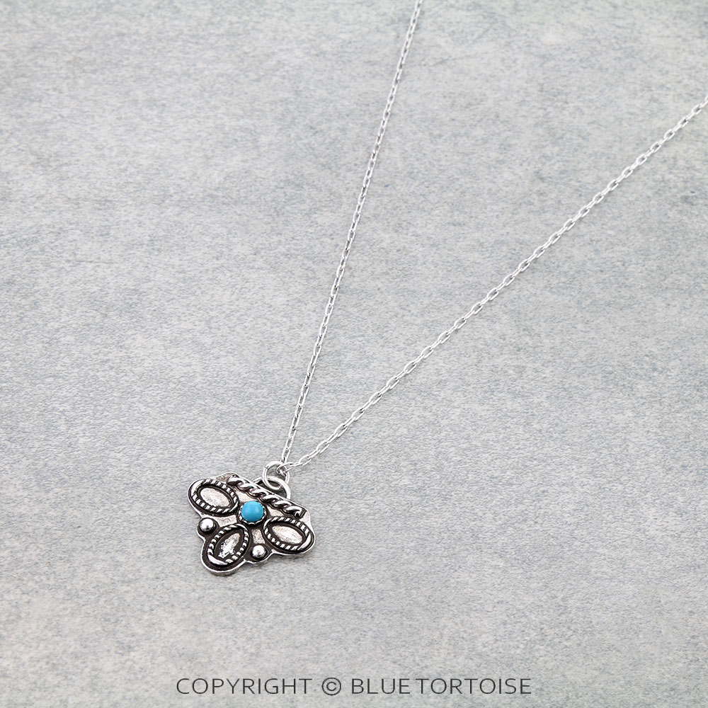Western Boot Stitch Necklace