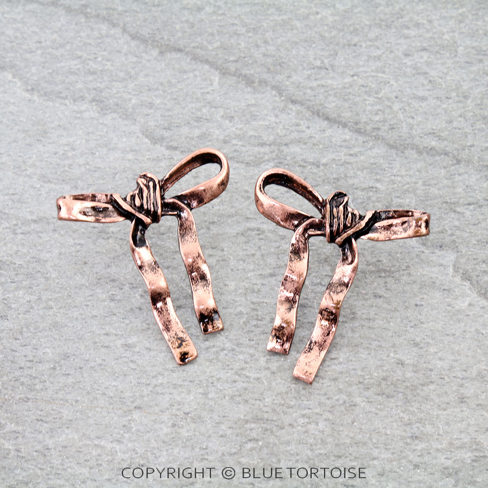 Western Bow Stud Earrings