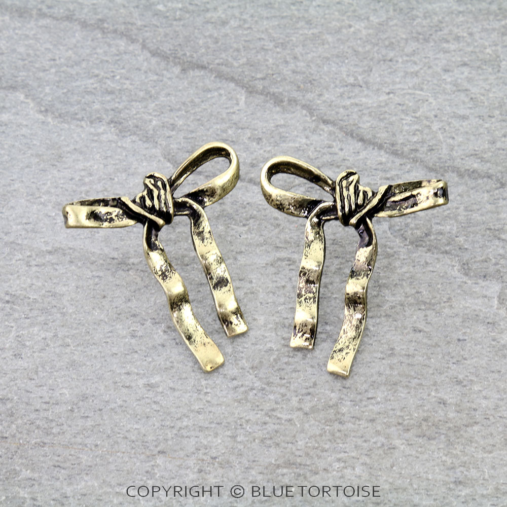 Western Bow Stud Earrings