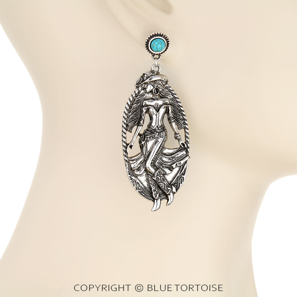Western Cowgirl Stud Earrings - Image 2