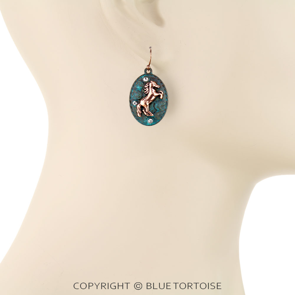 Western Hose Dangle Earrings - Image 2
