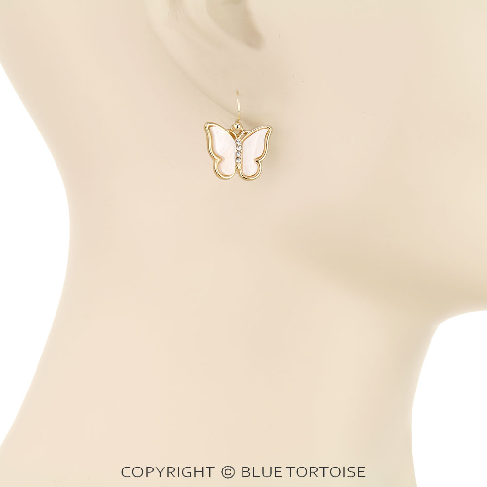 Fashion Butterfly Dangle Earrings - Image 2
