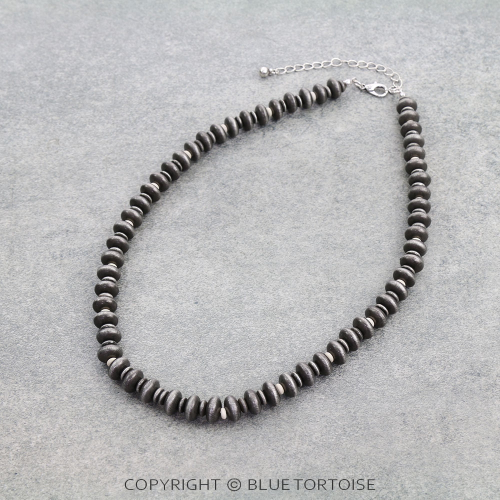 Navajo Style Pearl Necklace