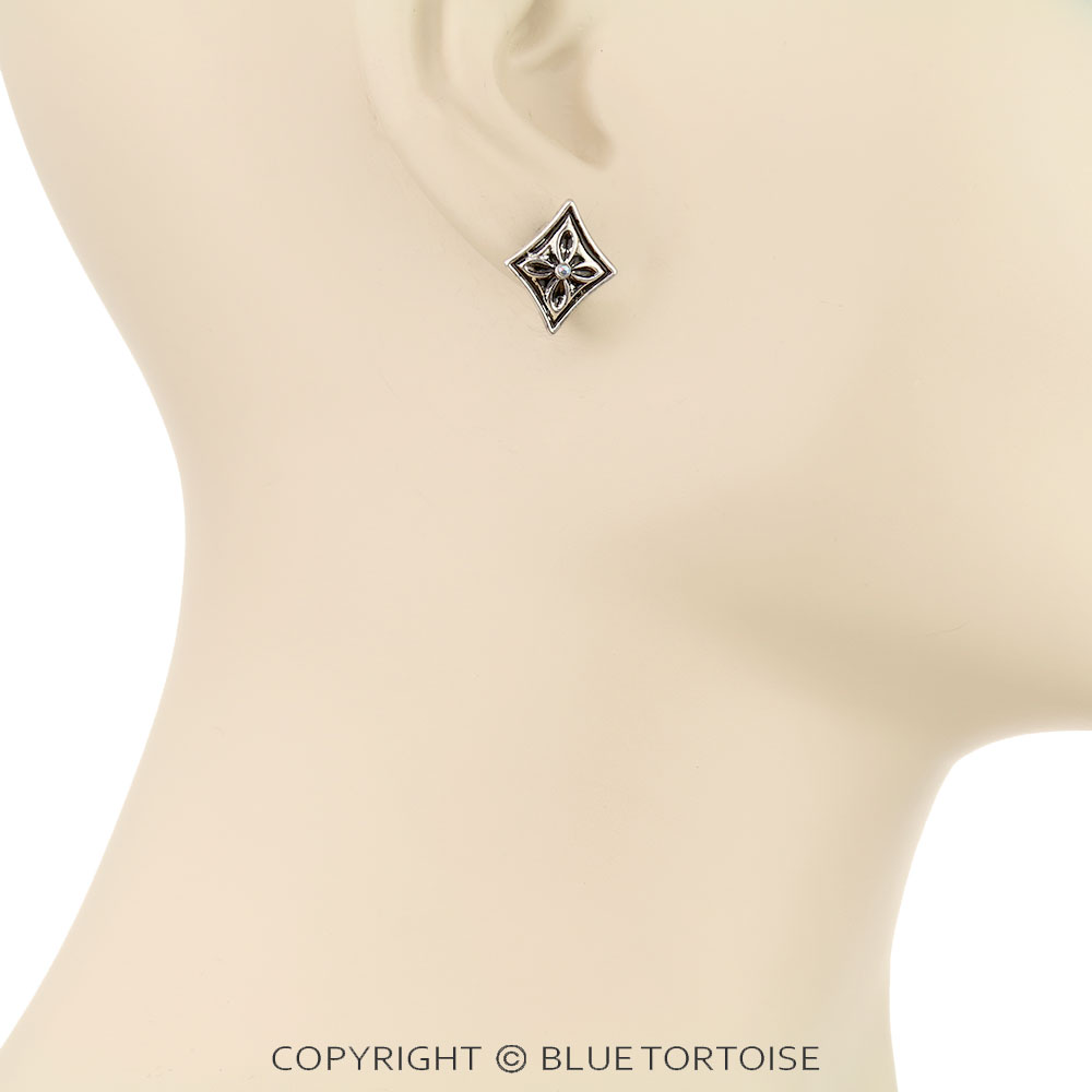 Western Mini Diamond Stud Earrings - Image 2