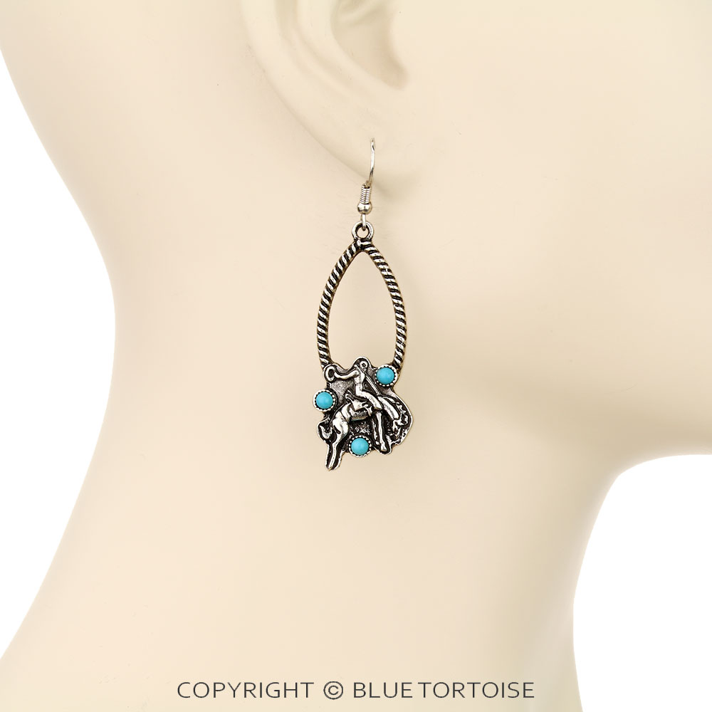 Western Rodeo Dangle Earrings - Image 2