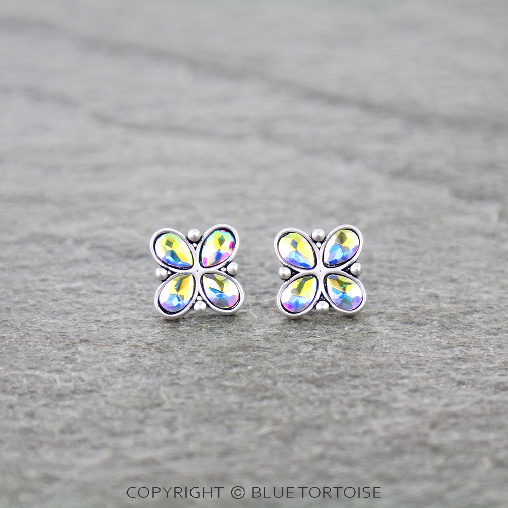 Superior Flower Stud Earrings