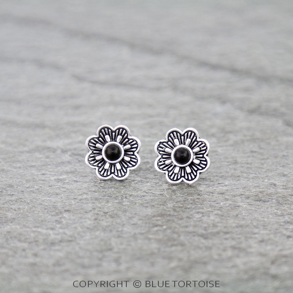 Superior Flower Stud Earrings