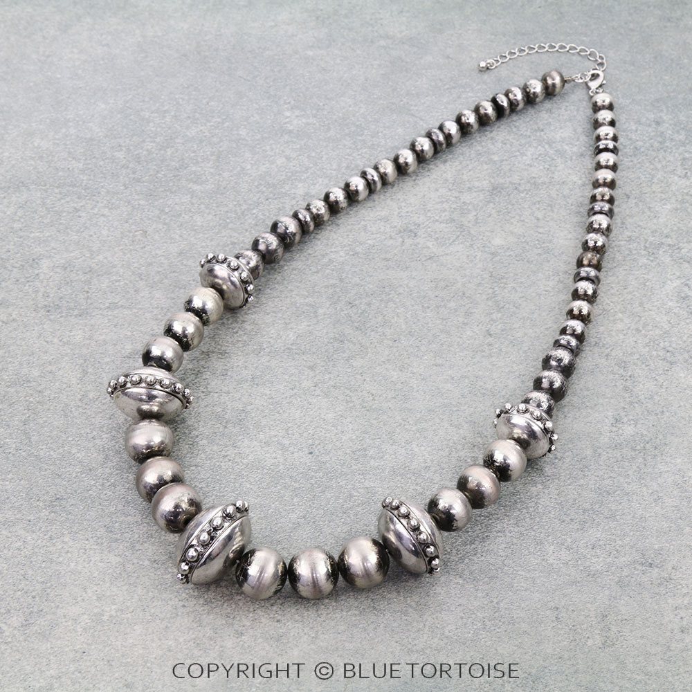 Navajo Style Pearl Necklace
