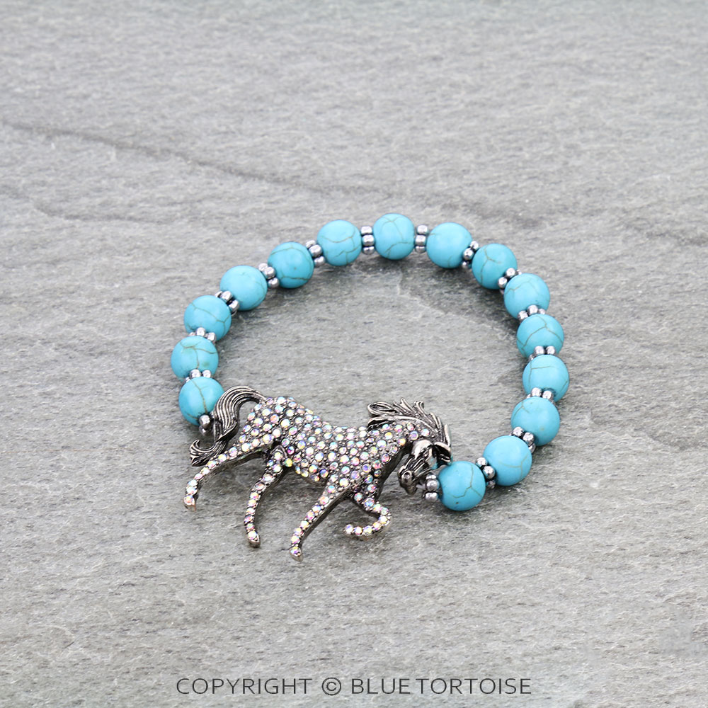 Western Horse Stretch Bracelet
