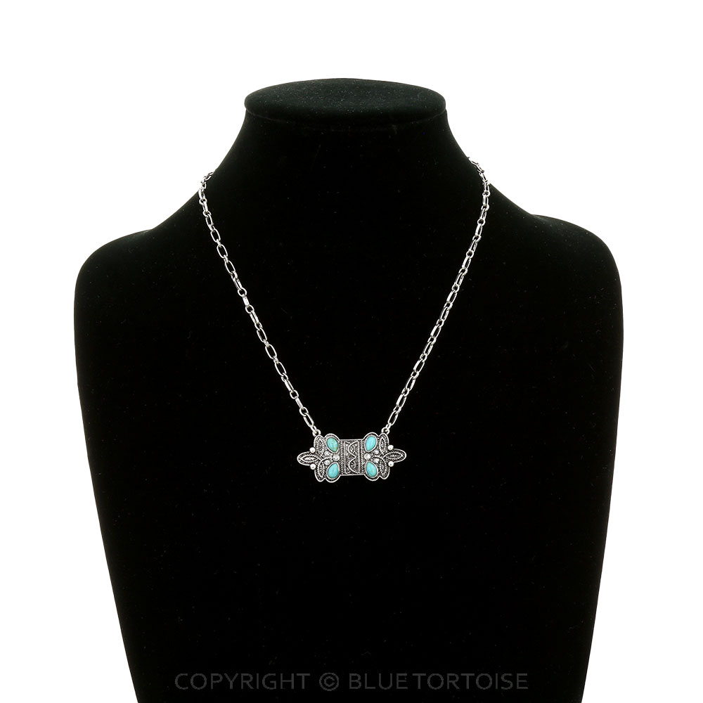 Western Boot Stitch Necklace - Image 2