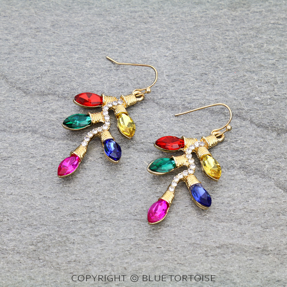 Christmas String Lights Earrings