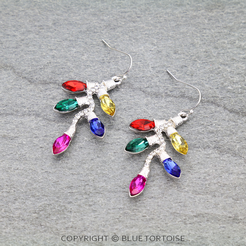 Christmas String Lights Earrings