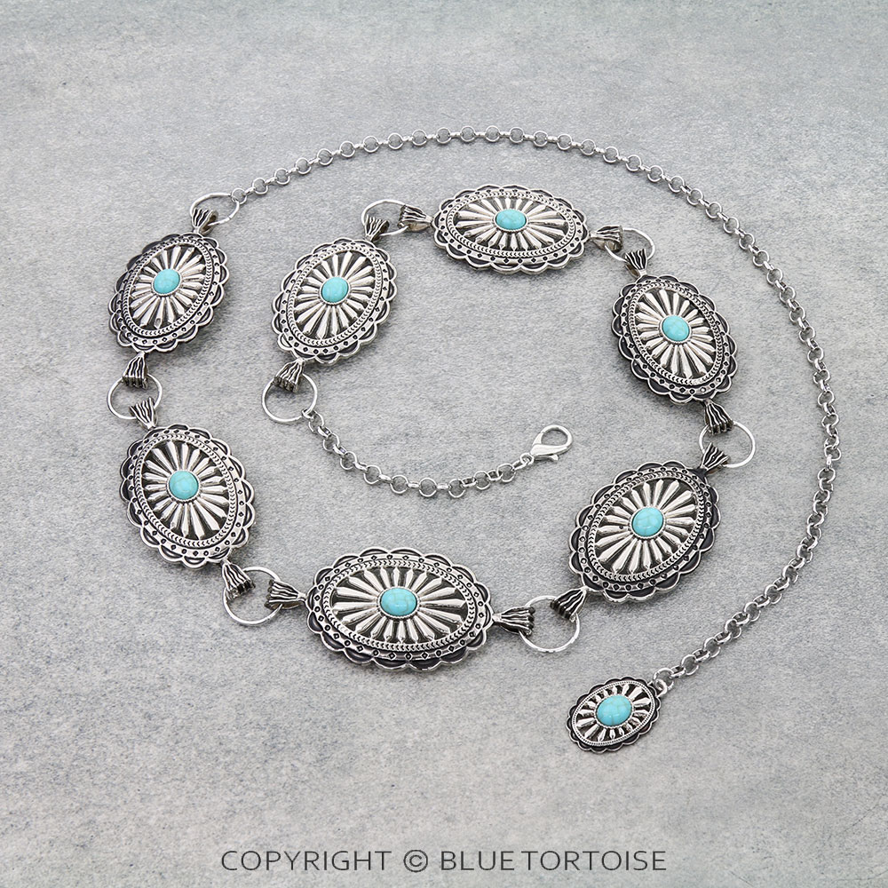 Western Concho Stone Belt