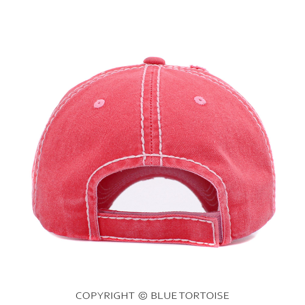 "Walk By Faith" Washed Vintage Ball Cap - Image 3