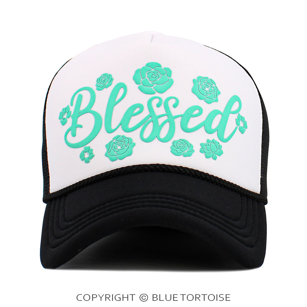 "Blessed" Foam Trucker Mesh Cap
