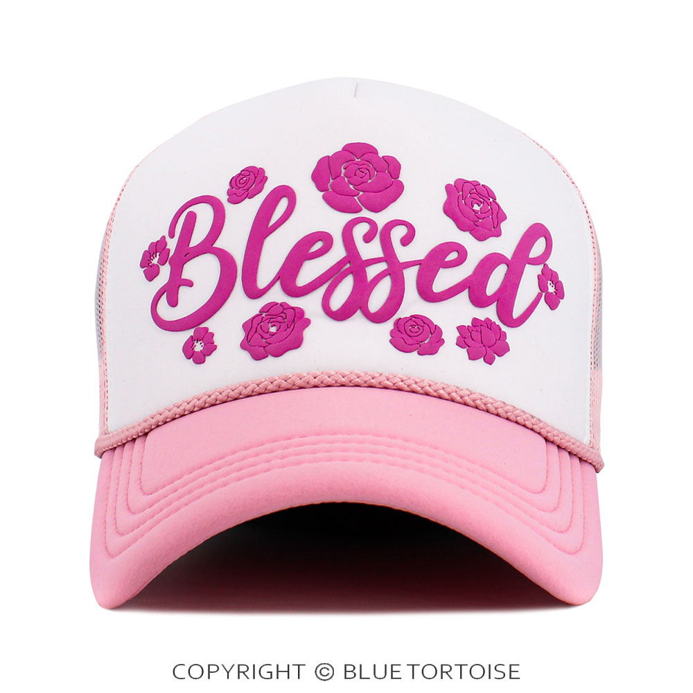 "Blessed" Foam Trucker Mesh Cap