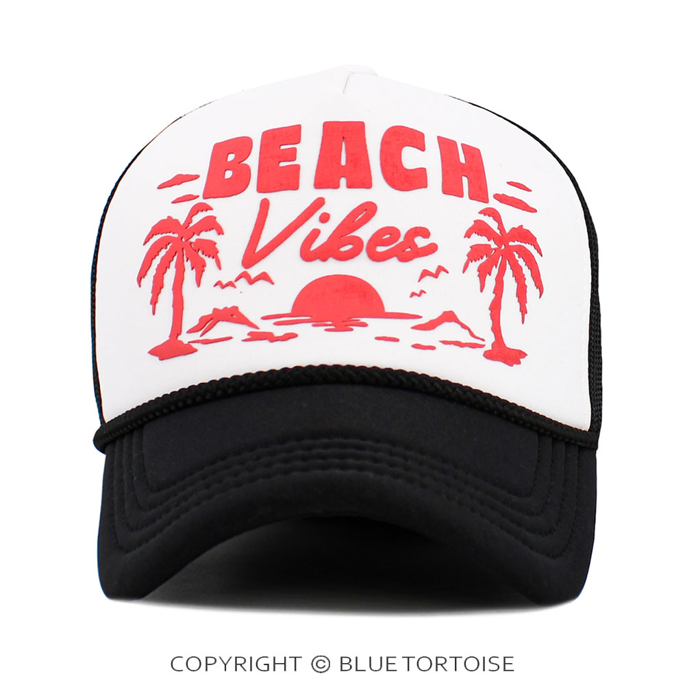 "Beach Vibes" Foam Trucker Mesh Cap