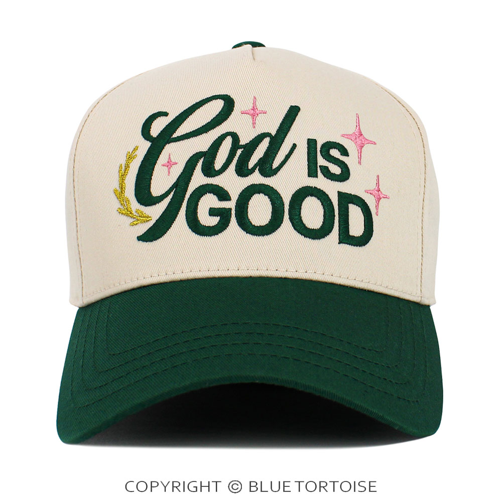 "God Is Good" Five Panel Baseball Cap