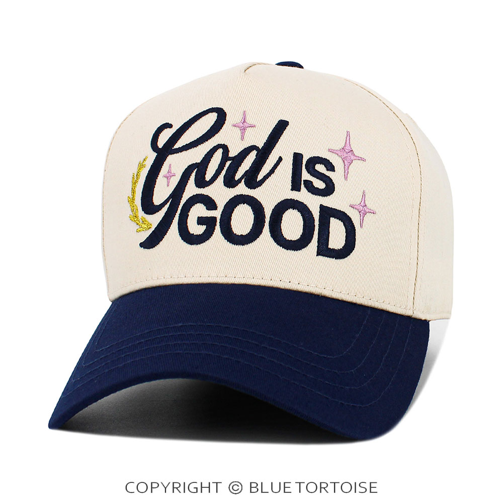 "God Is Good" Five Panel Baseball Cap - Image 2