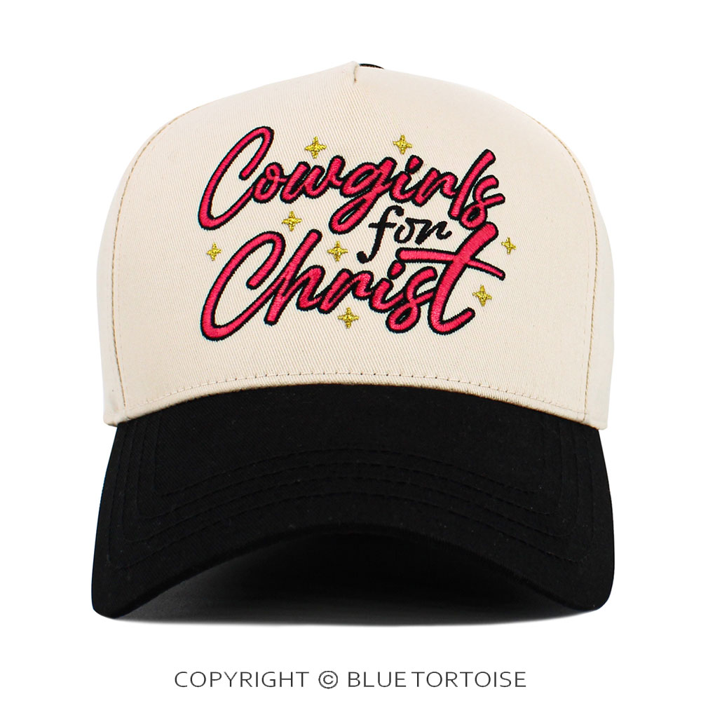 "Cowgirls For Christ" Five Panel Baseball Cap