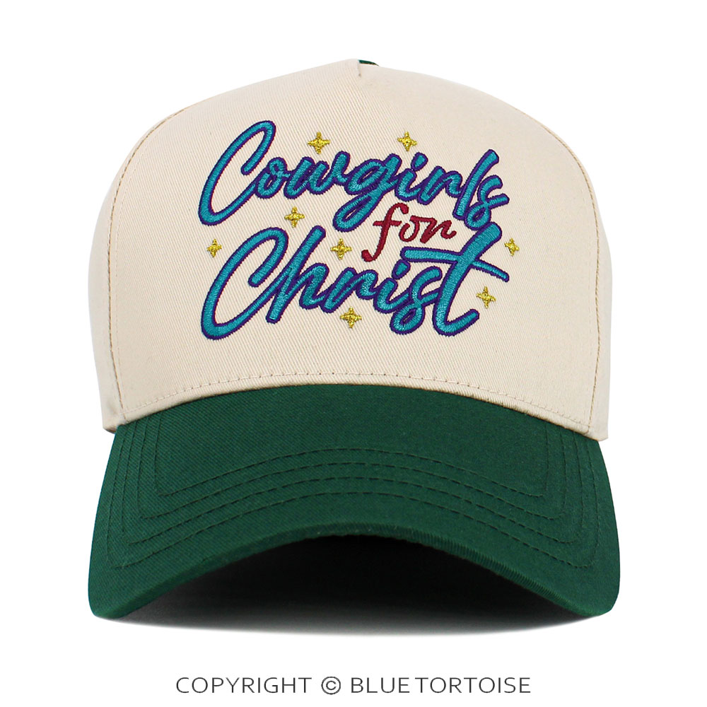 "Cowgirls For Christ" Five Panel Baseball Cap
