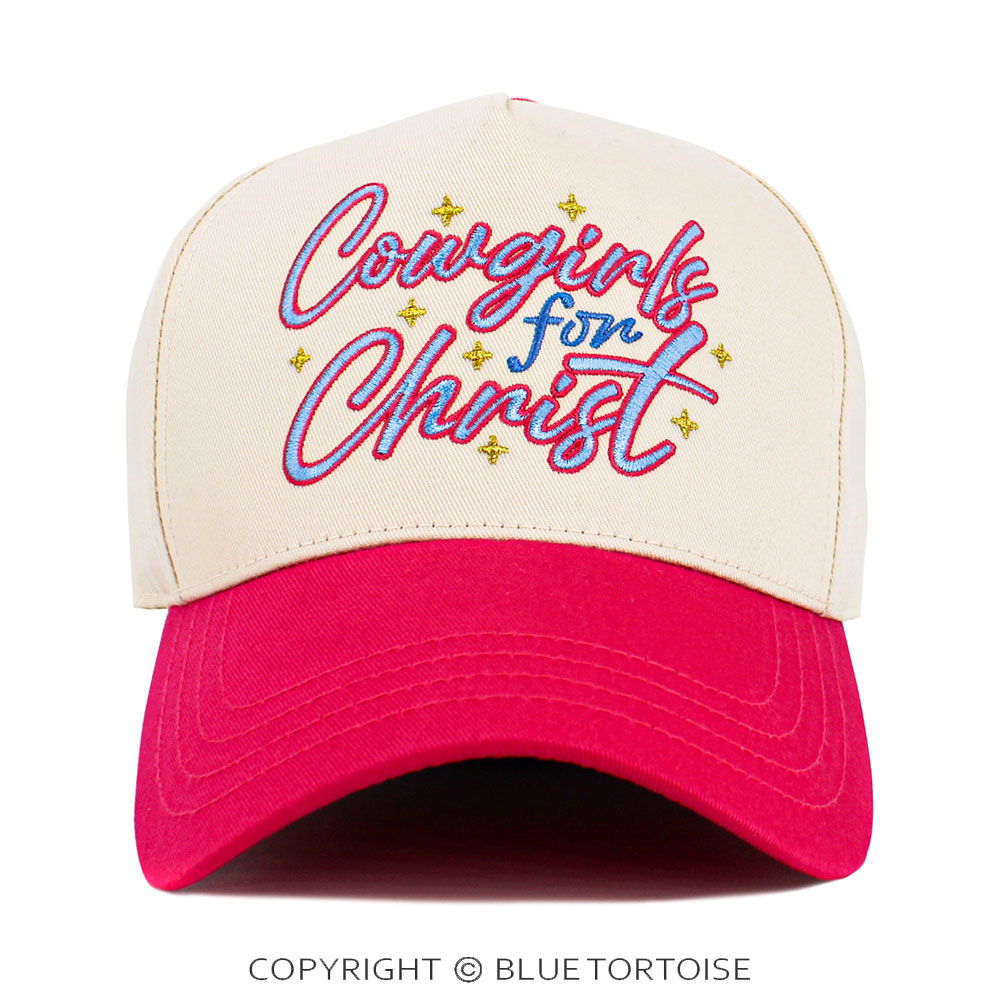 "Cowgirls For Christ" Five Panel Baseball Cap