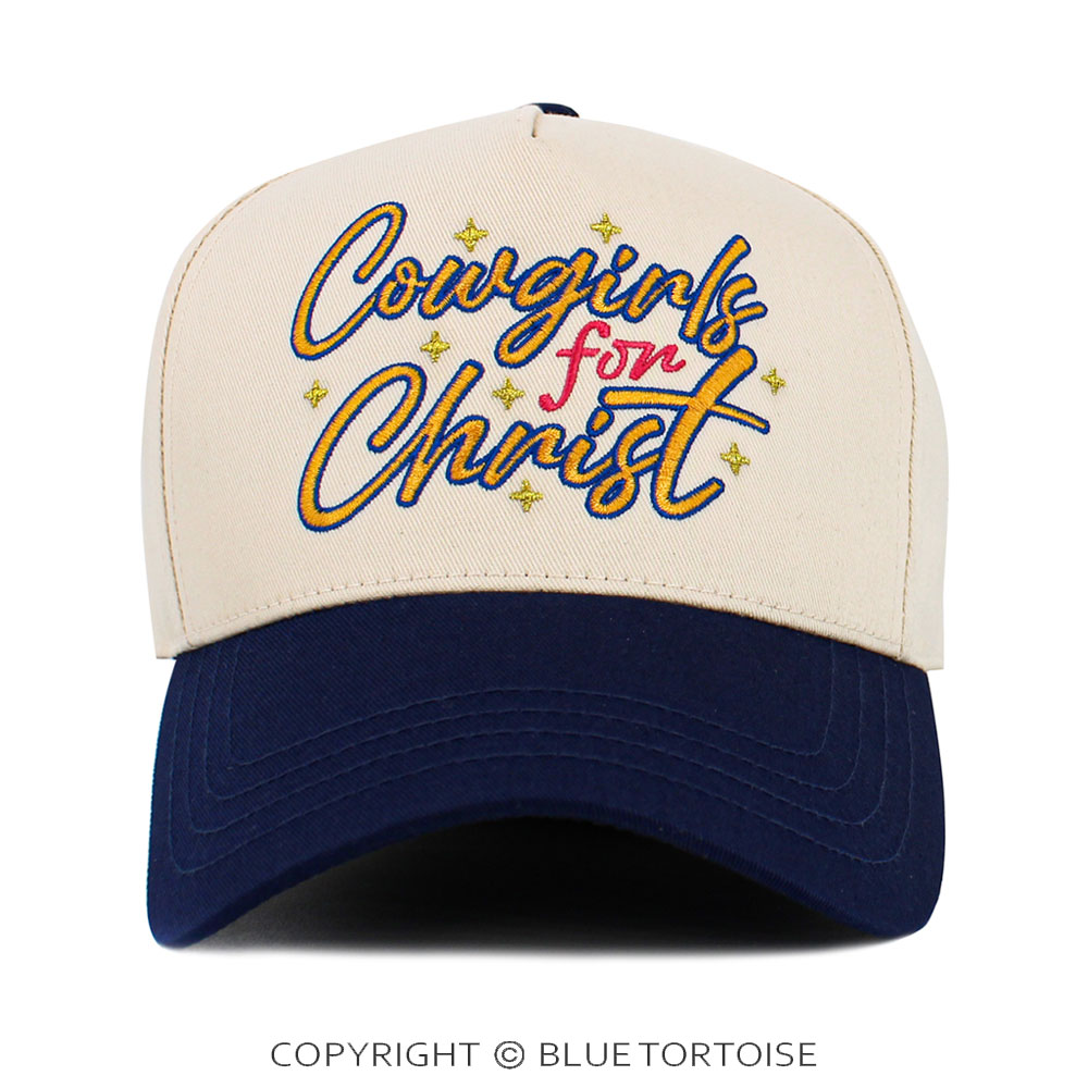 "Cowgirls For Christ" Five Panel Baseball Cap