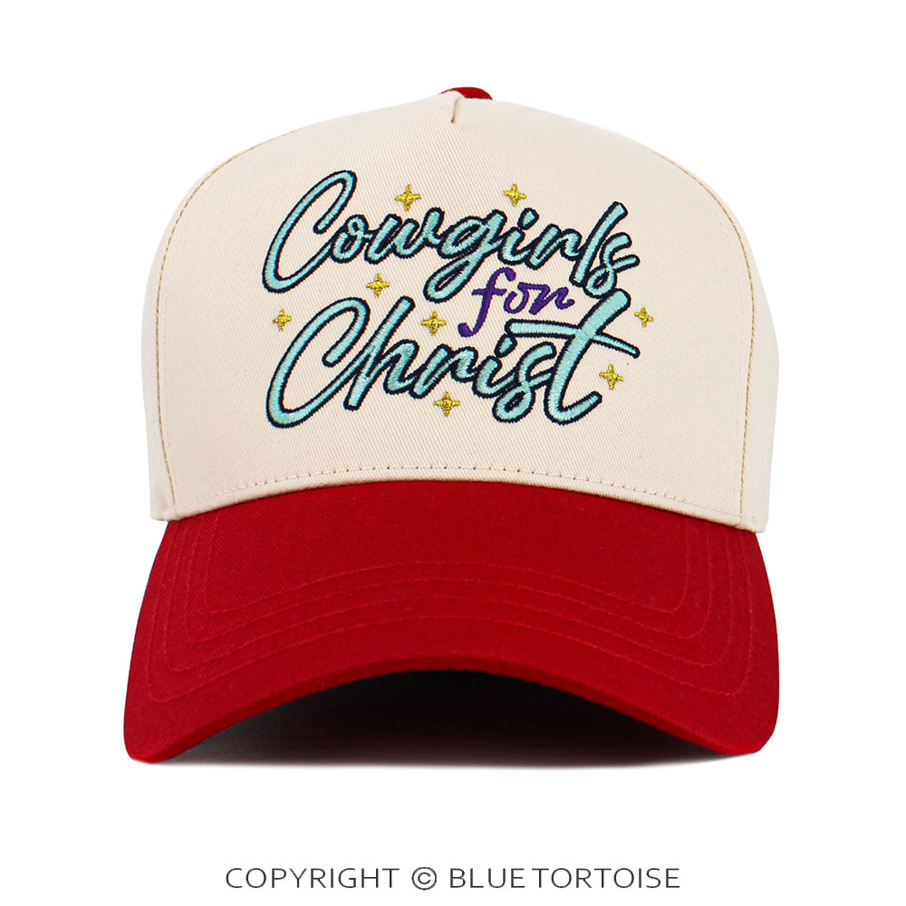 "Cowgirls For Christ" Five Panel Baseball Cap