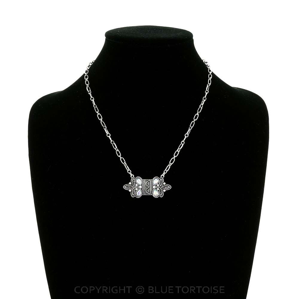 Western Boot Stitch Necklace - Image 2