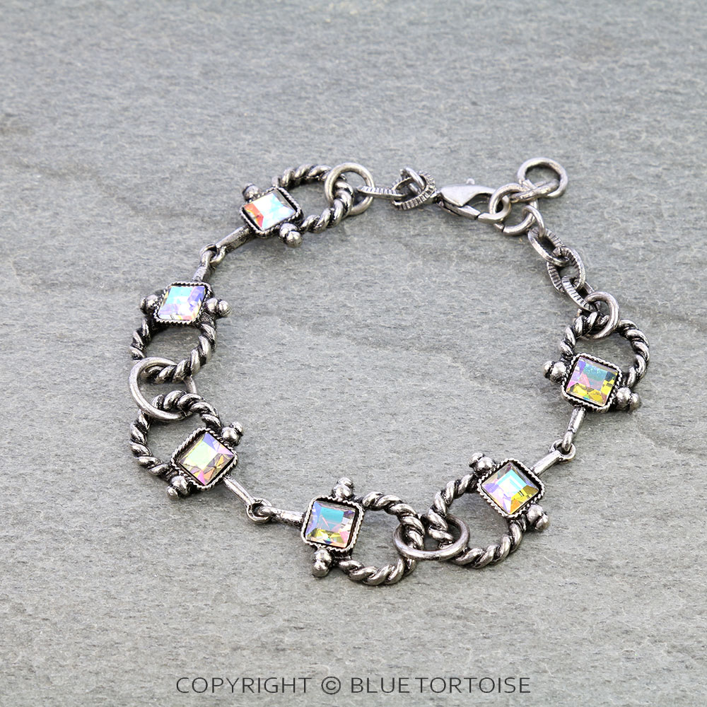 Western Rope TXR Horsebit Link Bracelet