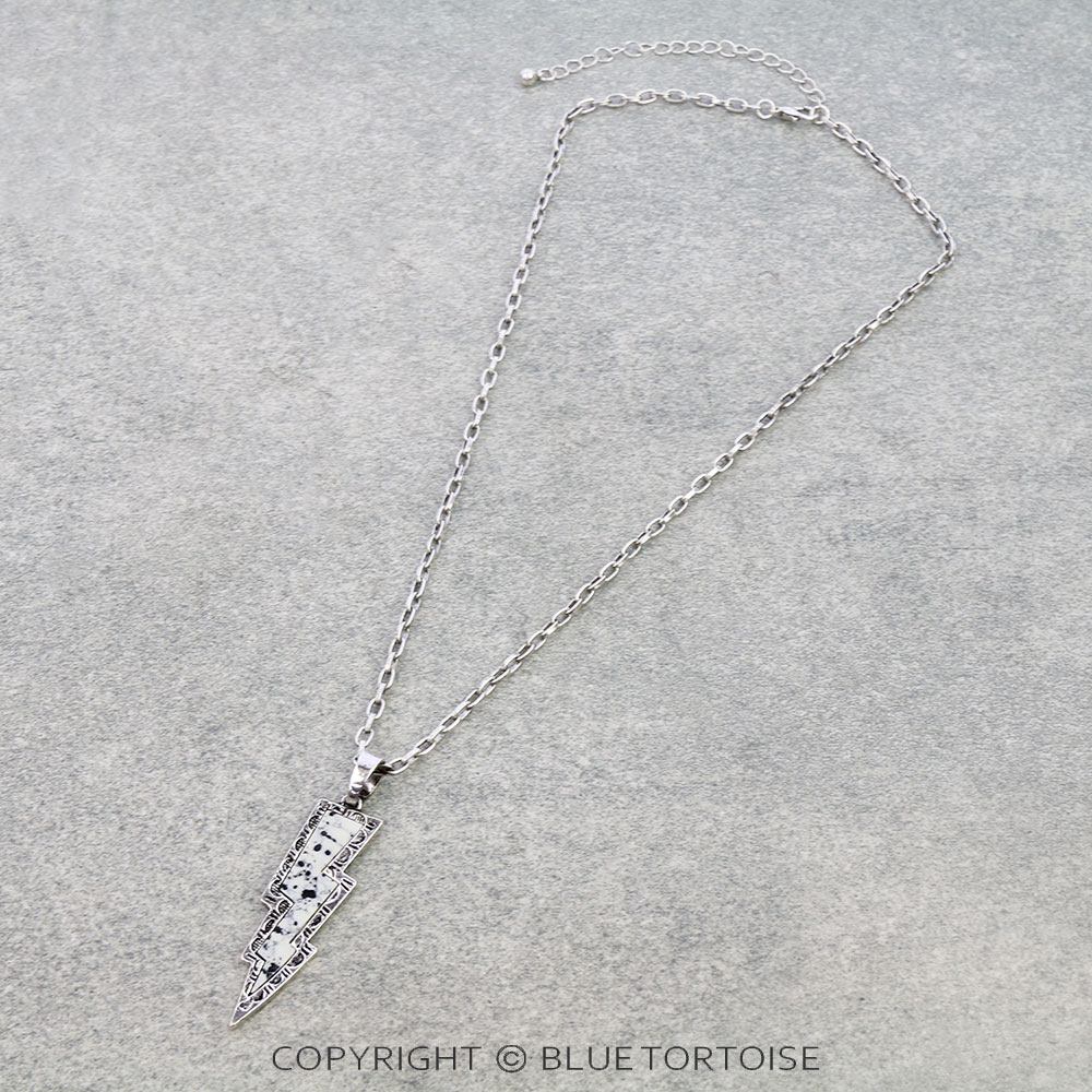 Western Thunder Pendant Necklace