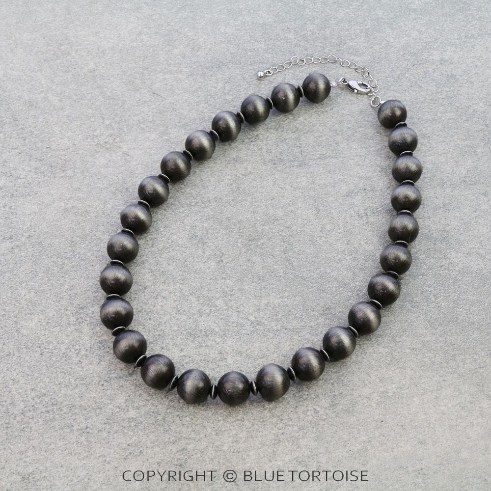 Navajo Style Pearl Necklace