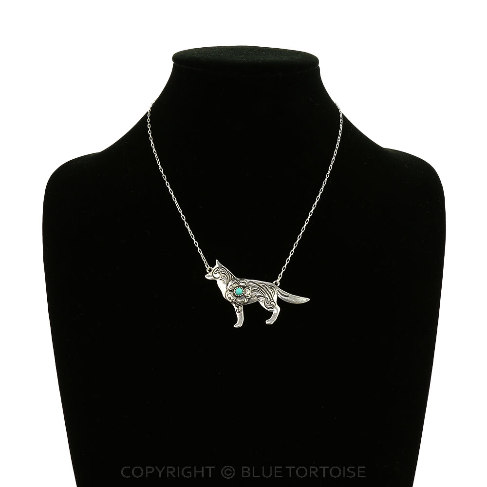 Filigree Shepherd Pendant Necklace - Image 2