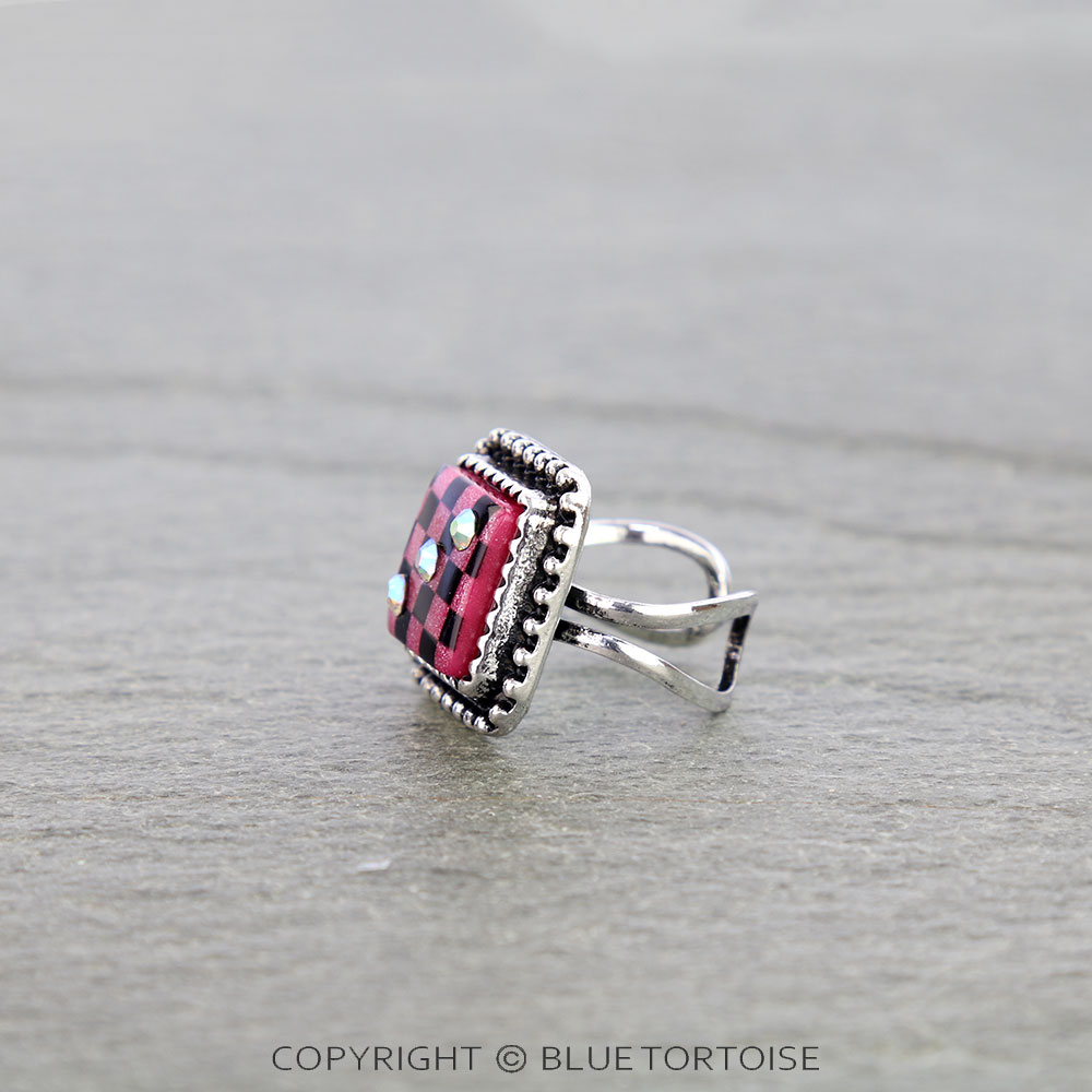 Checker Dice Cuff Ring - Image 2