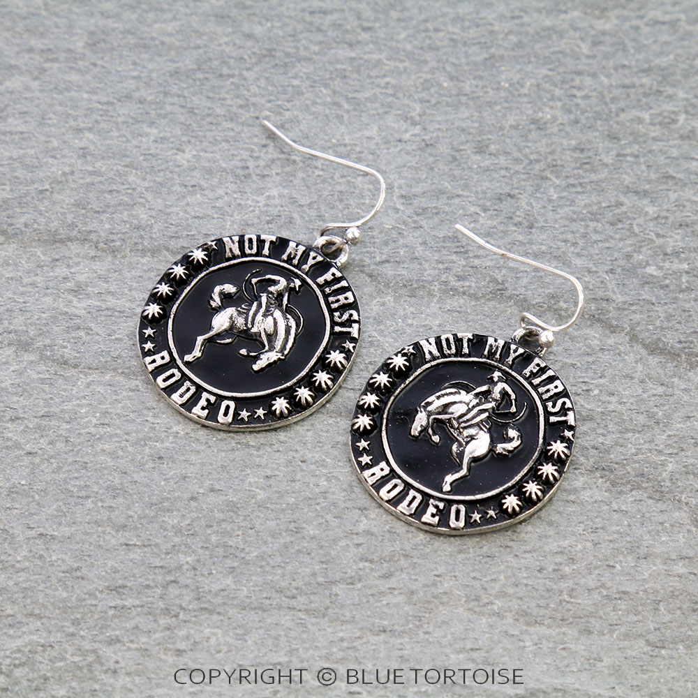 Western Rodeo Dangle Earrings